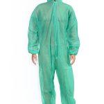 jednorázové overaly s kapucí