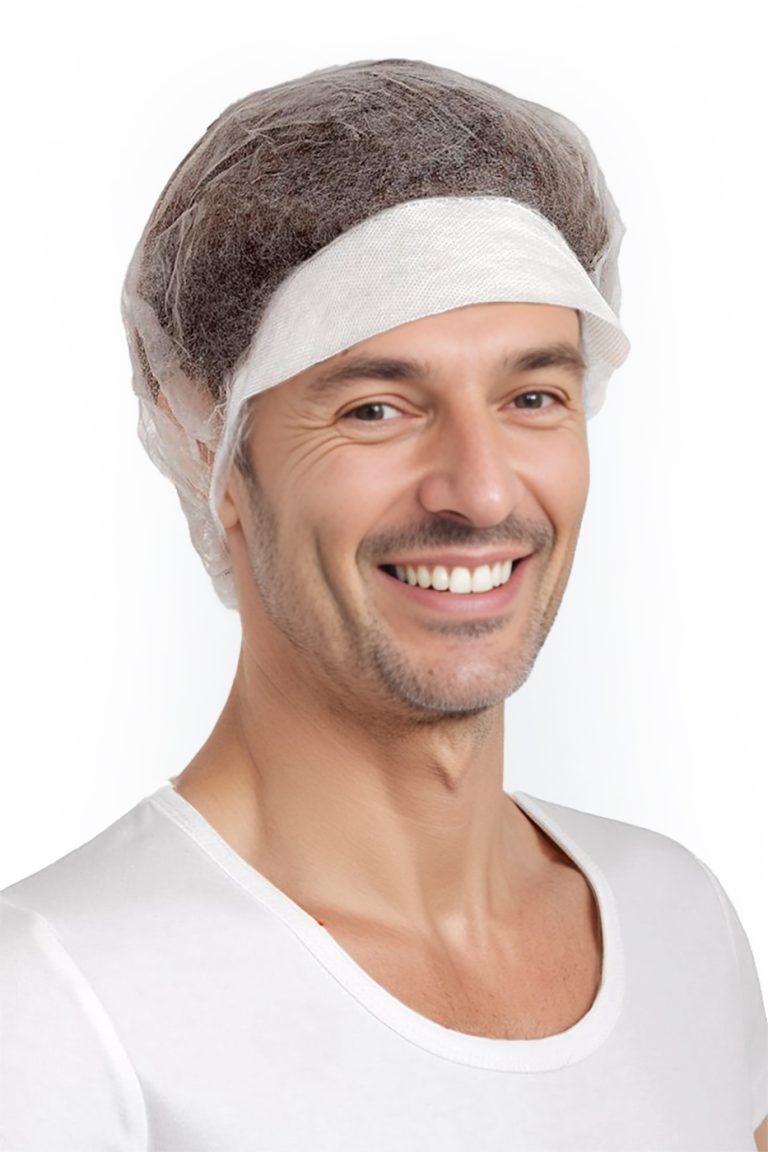 Jednorázové čepice s kšiltem