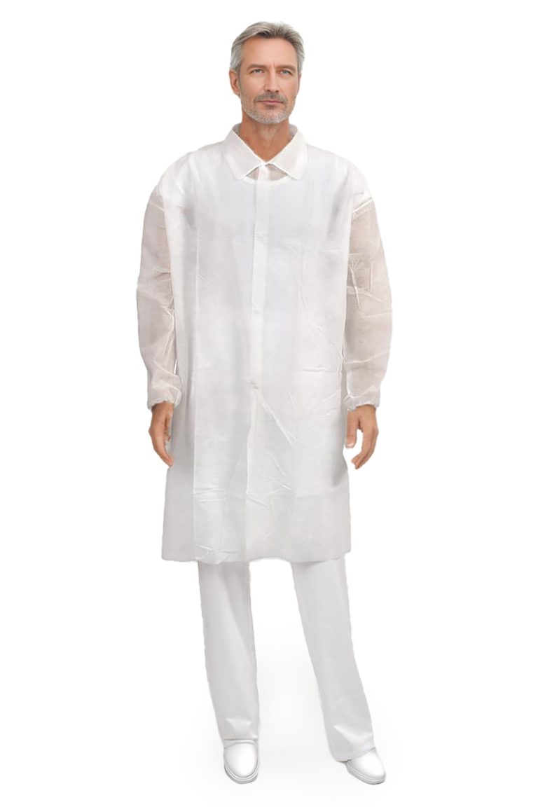 Jednorázový návštěvnický plášť