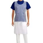 jednorázová igelitová zástěra