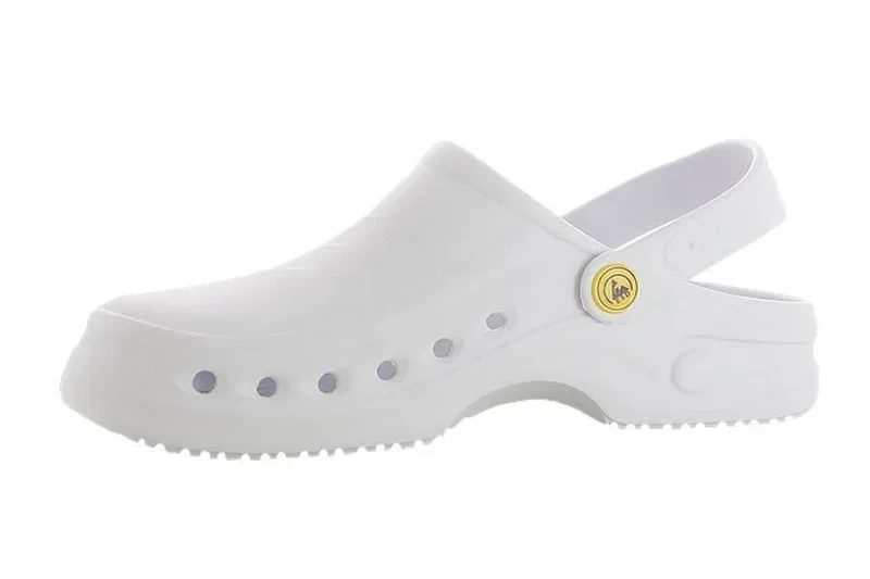crocs pantofle bílé