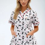 zdravotnické haleny s potiskem