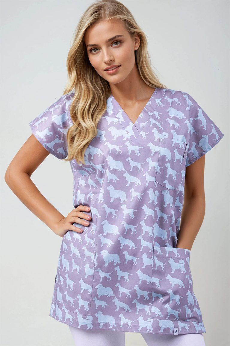 pracovní haleny s potiskem