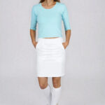 bílá sukně dámská