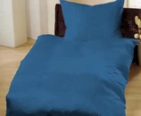 Modré krepové povlečení