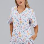 zdravotnické haleny s potiskem